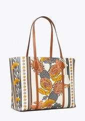 Tory Burch Perry Printed Triple-Compartment Tote Bag