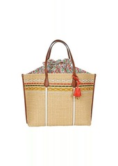 Tory Burch Perry Straw Oversized Tote