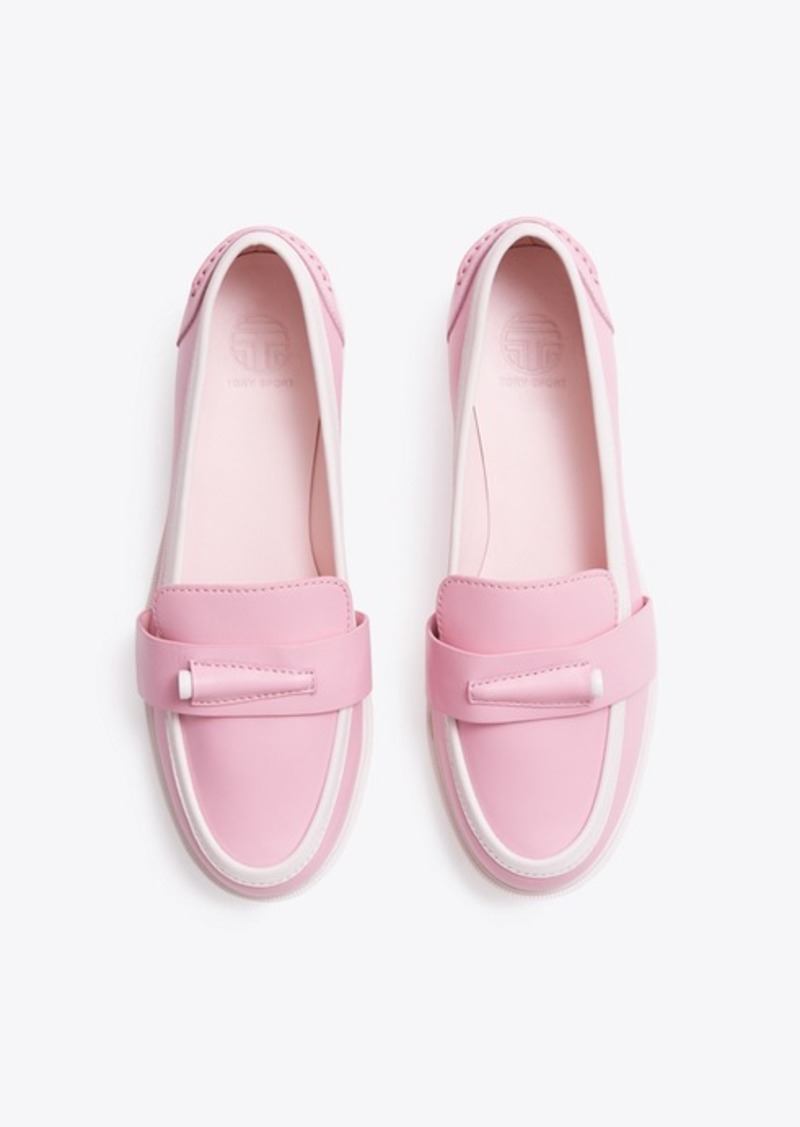tory burch golf loafers