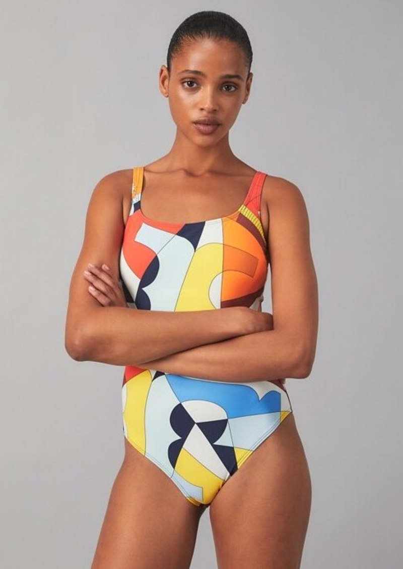 Tory Burch Printed Tank Swimsuit | Swimwear