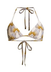 Tory Burch Printed Triangle Bikini Top