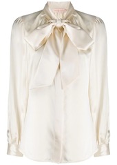 Tory Burch pussy bow blouse