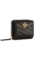 Tory Burch quilted logo-plaque purse