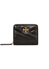 Tory Burch quilted logo-plaque purse