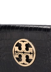 Tory Burch Reva Embossed Leather Clutch