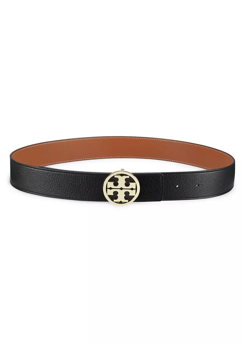 Tory Burch Reversible Miller Leather Belt