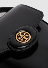 Tory Burch Robinson Brushed Leather Crossbody Bag