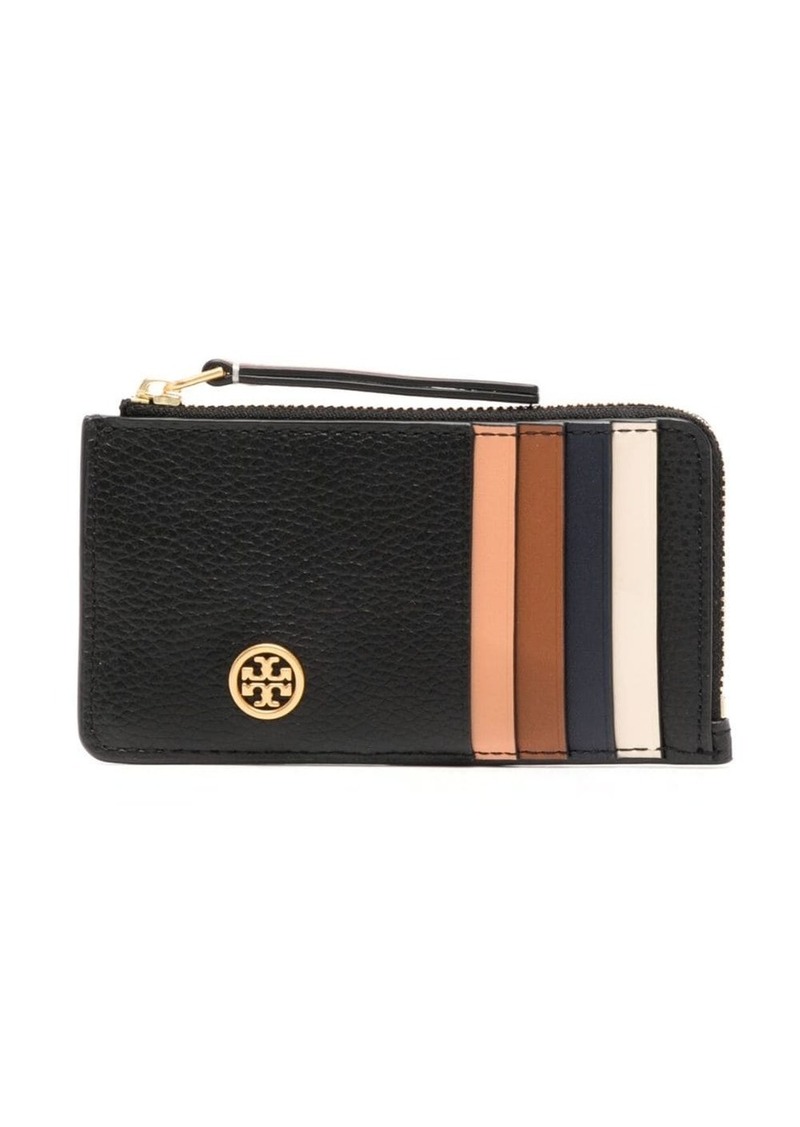 Tory Burch Robinson colour-block zip-fastening wallet