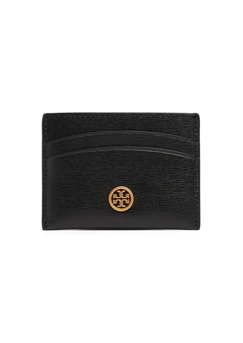 Tory Burch Robinson Leather Card Holder