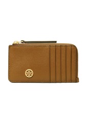 Tory Burch Robinson logo-plaque cardholder