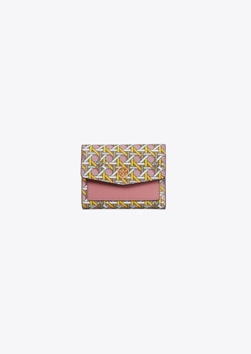 robinson printed mini flap wallet