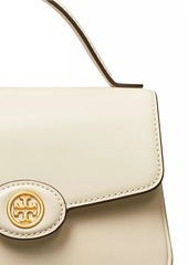 Tory Burch Small Robinson Leather Top Handle Bag