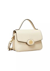 Tory Burch Small Robinson Leather Top Handle Bag