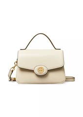 Tory Burch Small Robinson Leather Top Handle Bag