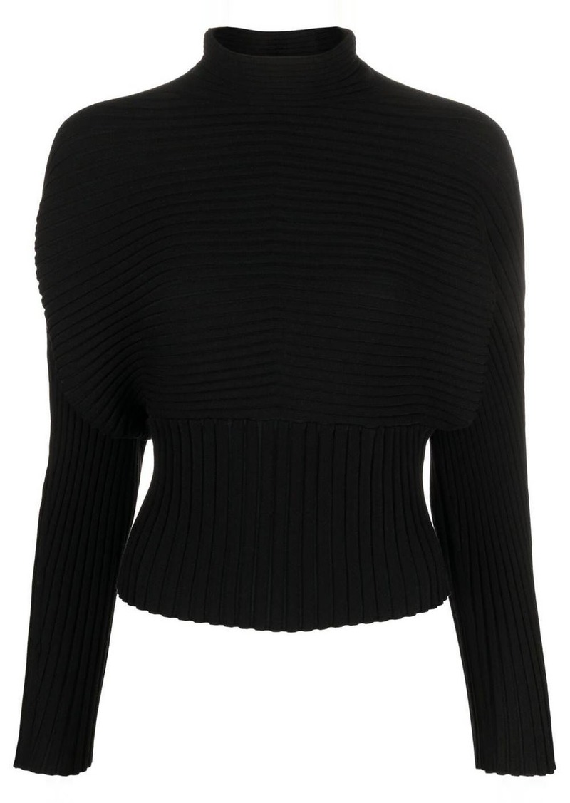 Tory Burch roll-neck knitted jumper