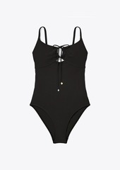 Tory Burch Ruched One-Piece