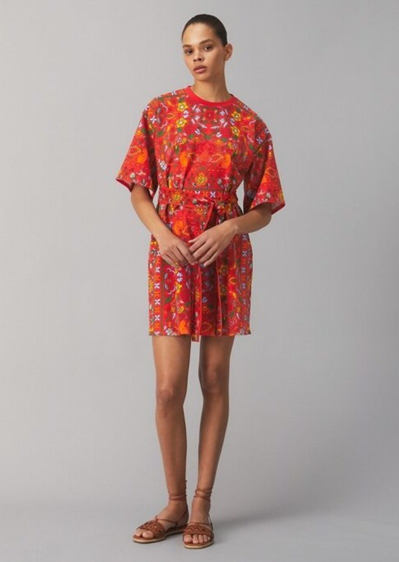 Tory Burch Scarf Printed T-Shirt Dress | Dresses