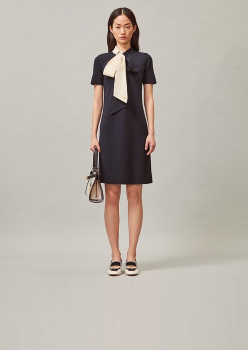 Tory Burch Short Sleeve Bow Sweater Dress | Dresses