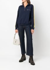 Tory Burch side-stripe detail sweatshirt