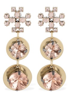 Tory Burch Small Crystal Drop Earring