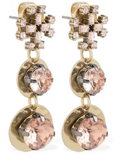 Tory Burch Small Crystal Drop Earring