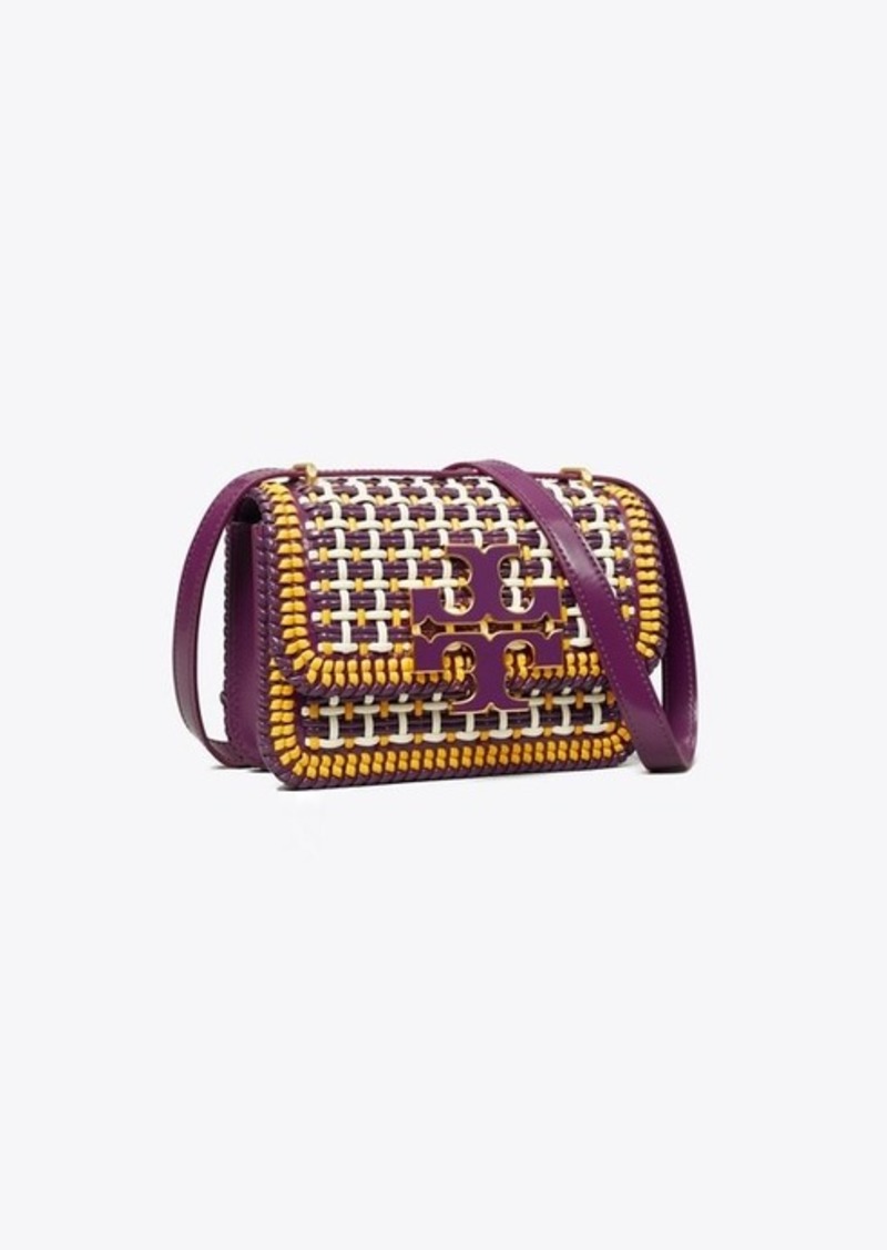 Tory Burch Fleming Soft Crochet Jewel Mini Bucket Bag