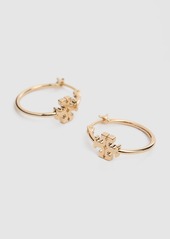 Tory Burch Small Eleanor Hoop Earrings