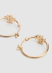 Tory Burch Small Eleanor Hoop Earrings