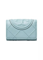 Tory Burch Small Fleming Leather Trifold Wallet