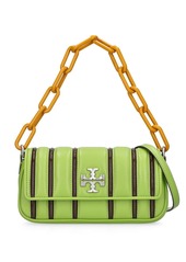 Tory Burch Small Kira Bombe Leather Shoulder Bag
