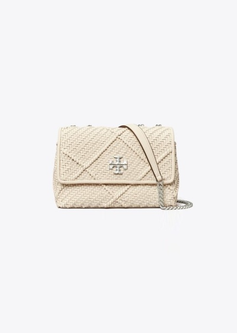 Tory Burch Eleanor Multi Diamond Woven Small Convertible Bag