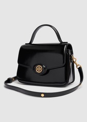 Tory Burch Small Robinson Leather Top Handle Bag