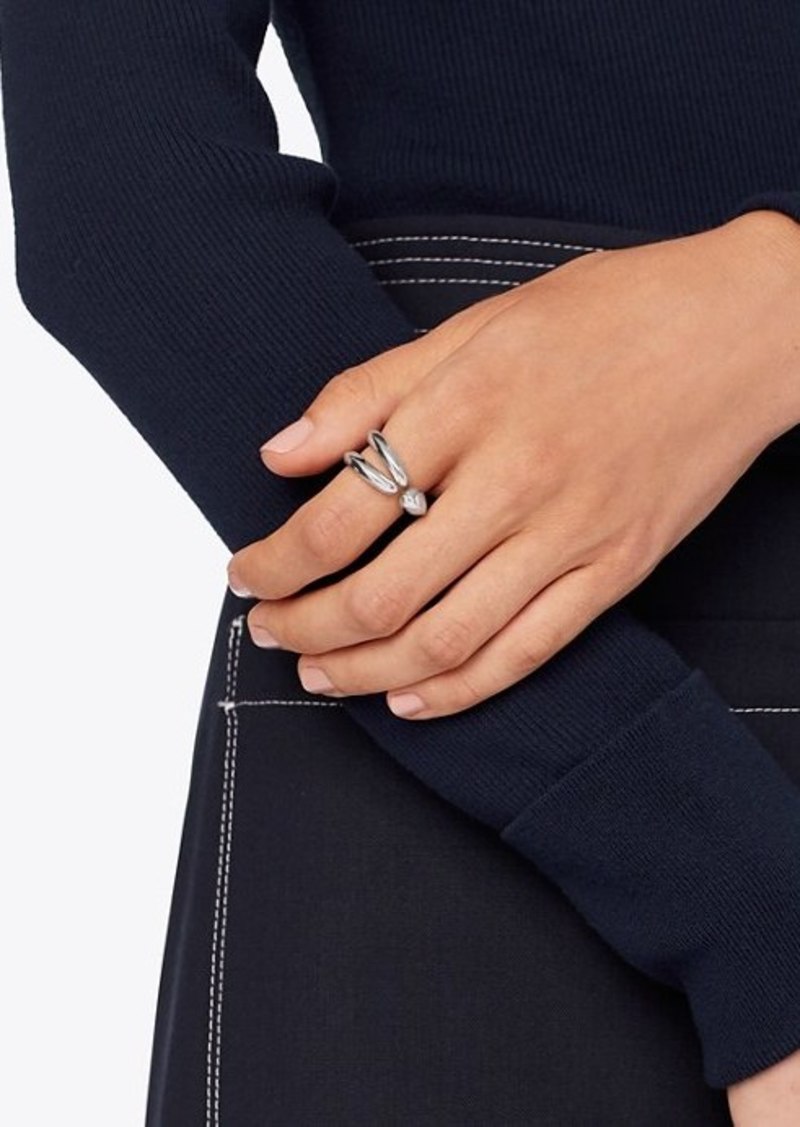 tory burch wishbone ring