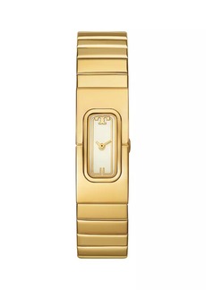 Tory Burch T Goldtone Stainless Steel Watch