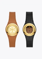 Tory Burch Miller Watch Gift Set, Multi-Color/Gold-Tone, 26 x 30 MM
