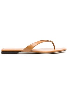 Tory Burch thong-strap leather flip flops