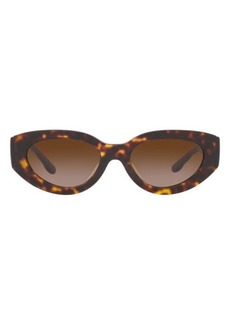 Tory Burch 51mm Gradient Cat Eye Sunglasses