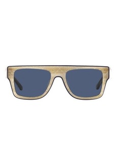 Tory Burch Kira Bold Rim Sunglasses in Blue