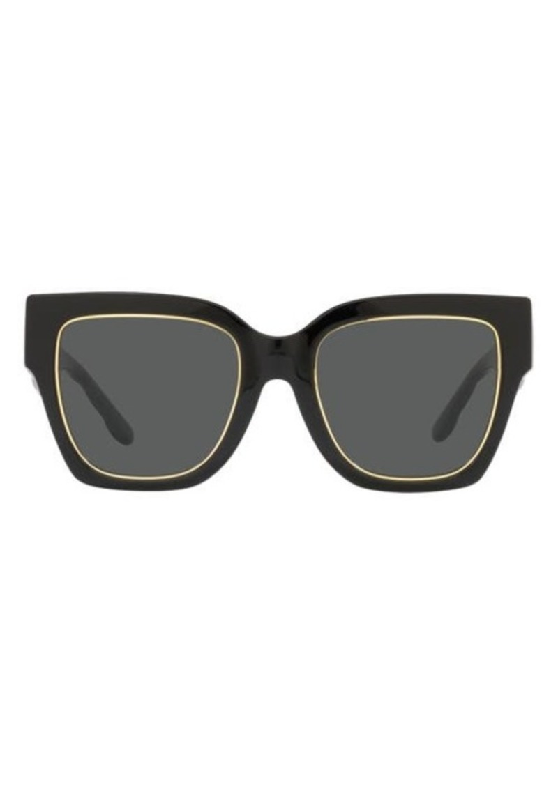 Tory Burch 52mm Square Sunglasses