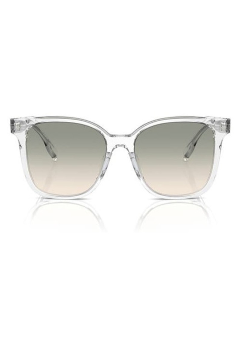 Tory Burch 53mm Gradient Square Sunglasses