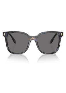 Tory Burch 53mm Polarized Square Sunglasses