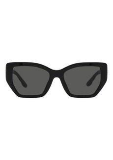 Tory Burch 53mm Rectangular Sunglasses