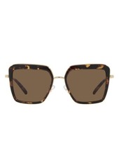 Tory Burch 53mm Square Sunglasses