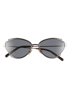 Tory Burch 55mm Oval Sunglasses