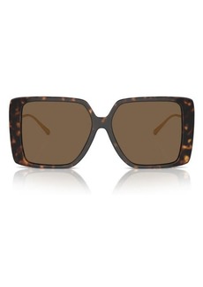 Tory Burch 56mm Square Sunglasses