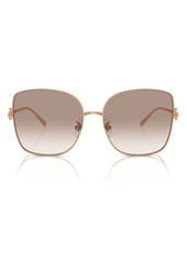 Tory Burch 60mm Gradient Butterfly Sunglasses