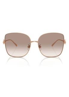 Tory Burch 60mm Gradient Butterfly Sunglasses