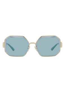 Tory Burch 60mm Tinted Geometric Sunglasses