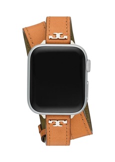 Tory Burch Apple Watch T Double Wrap Strap