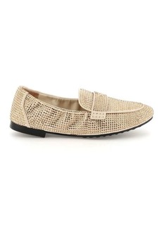 Tory burch ballet loafers with crystals